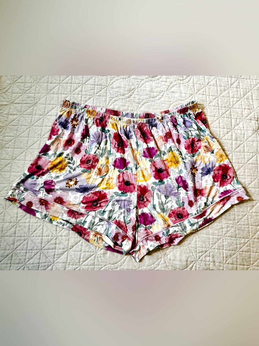 Little Sleepies Women’s Pajama Set Watercolor Meadows - Picture 6 of 11